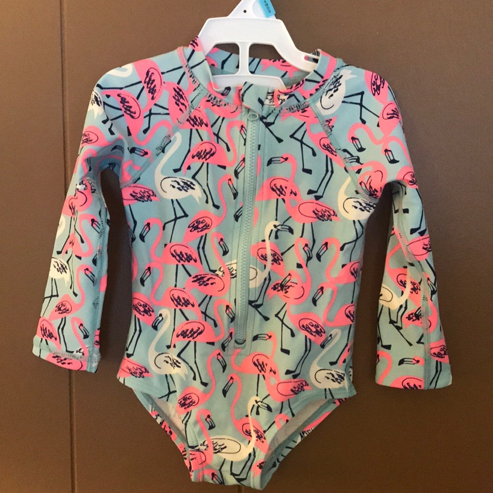 Tea infant flamingo swimsuit